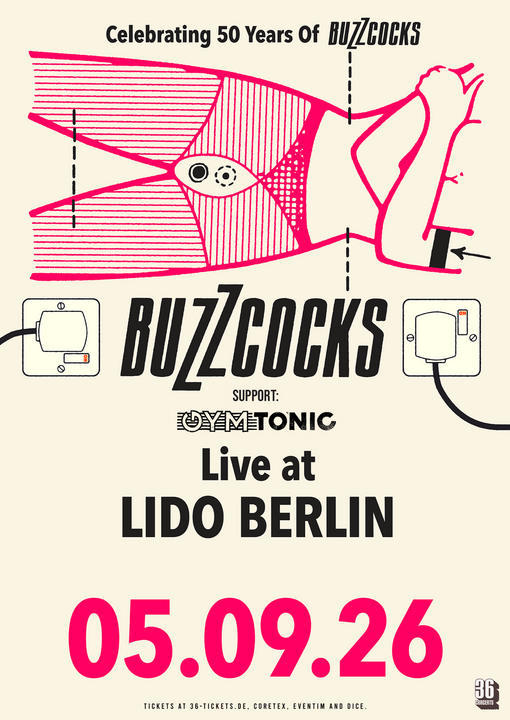 Medium buzzcocks poster lido