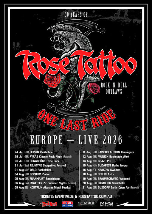 Medium rose tattoo 26 poster