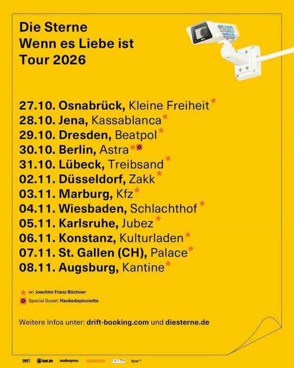 Medium die sterne tour