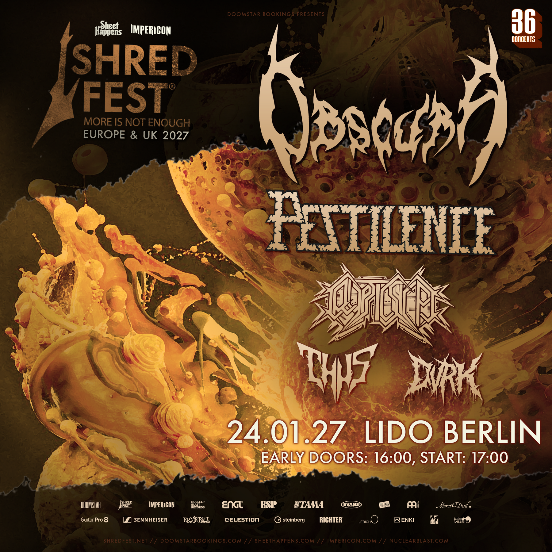 SHRED FEST — Lido, Berlín